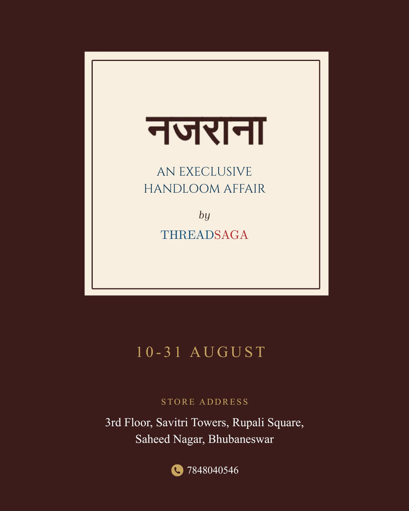 ✨ NAZRANA - An Exclusive Handloom Affair ✨