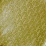 Olive Green Handwoven Banarasi Munga Muslin Suit Set with Zari Butis & Ornate Border