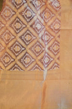 Mocha Rose Jamdani-Inspired Banarasi Silk Saree