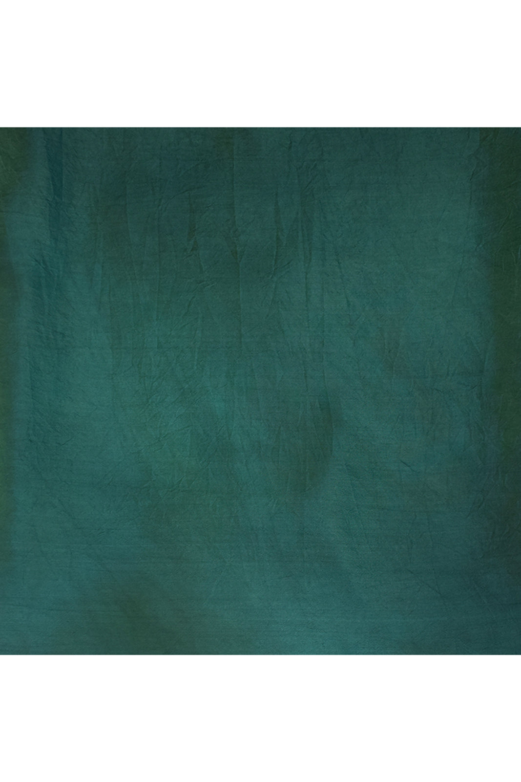 Plain chiffon tissue saree-Bottle green