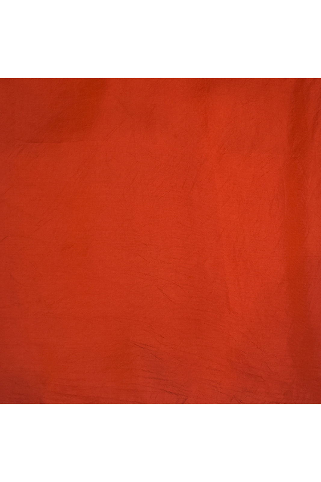 Plain chiffon tissue saree-Brick red