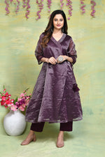 Maheshwari angrakha kurta with matching pant