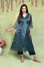 Maheshwari angrakha kurta with matching pant
