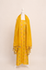 Pure chanderi kurta with floral & leaf pattern meenakari weaving,matching chanderi dupatta and bottom- Mango yellow