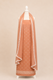 Pure handloom tussar linen kurta with embroidery, chiffon dupatta with lace & white bottom- light coffee