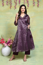 Maheshwari angrakha kurta with matching pant