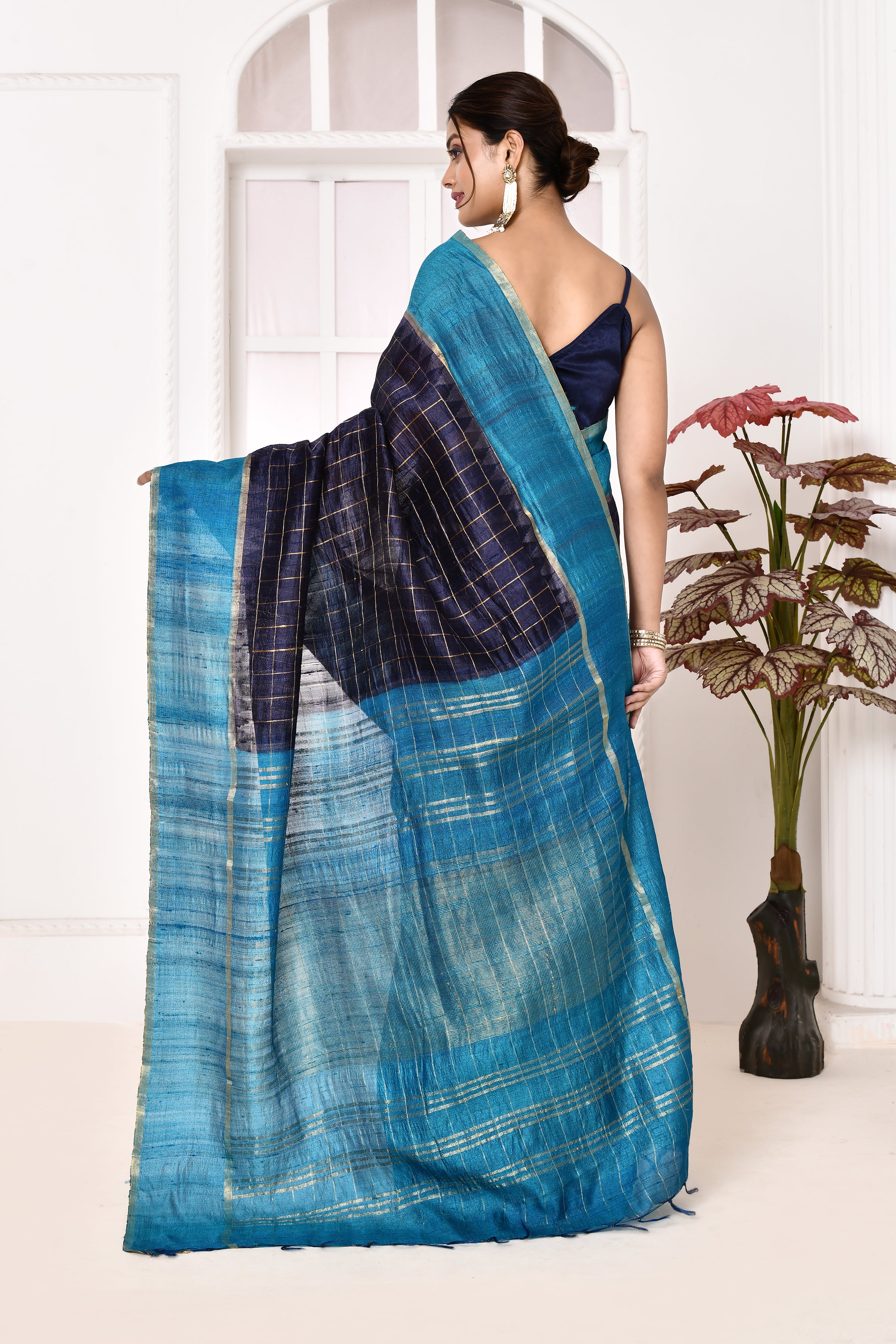 Pure Tussar Banarasi Saree