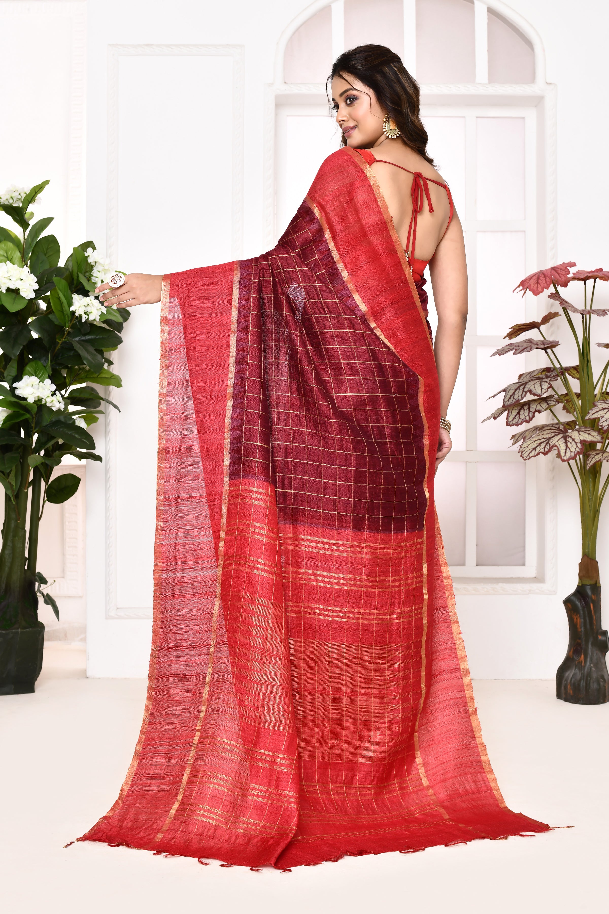 Pure Tussar Banarasi Saree