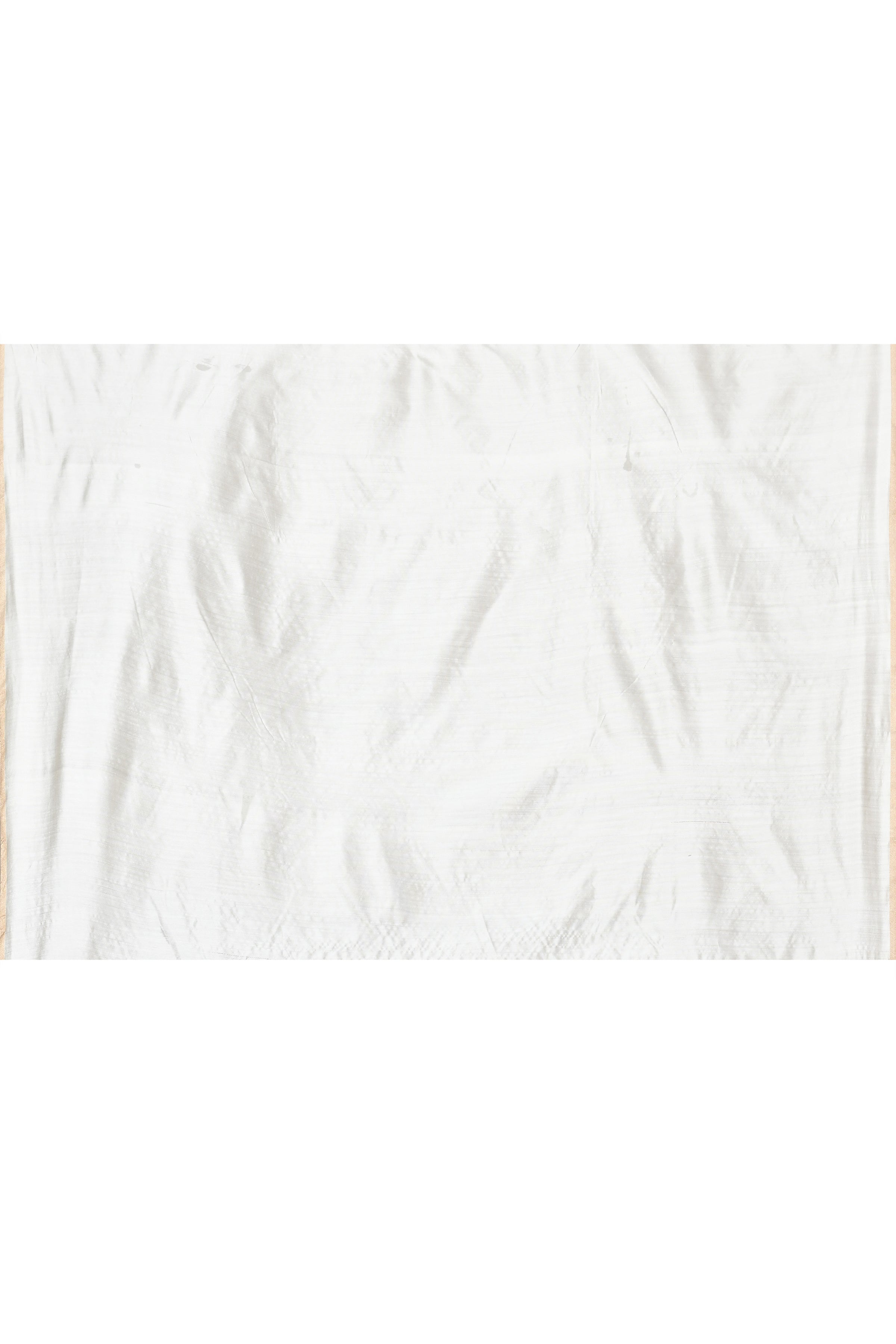 Pure Munga silk handloom saree with thin border & Banarasi kadwa booti