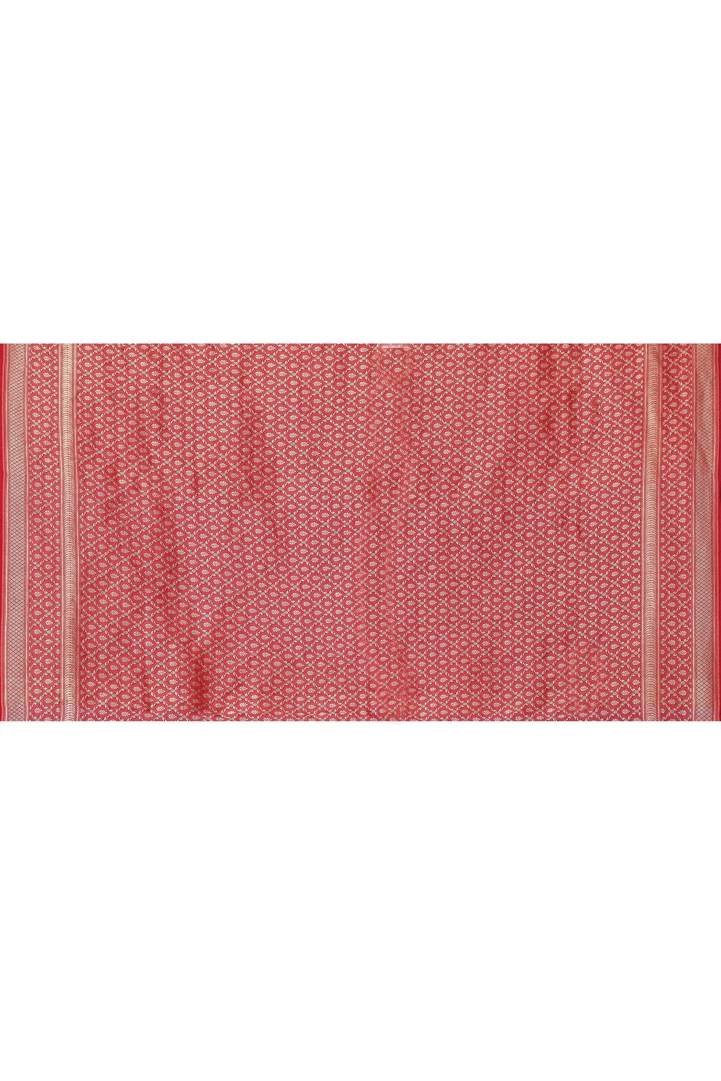 Pure chinia silk saree with broad border & plain body