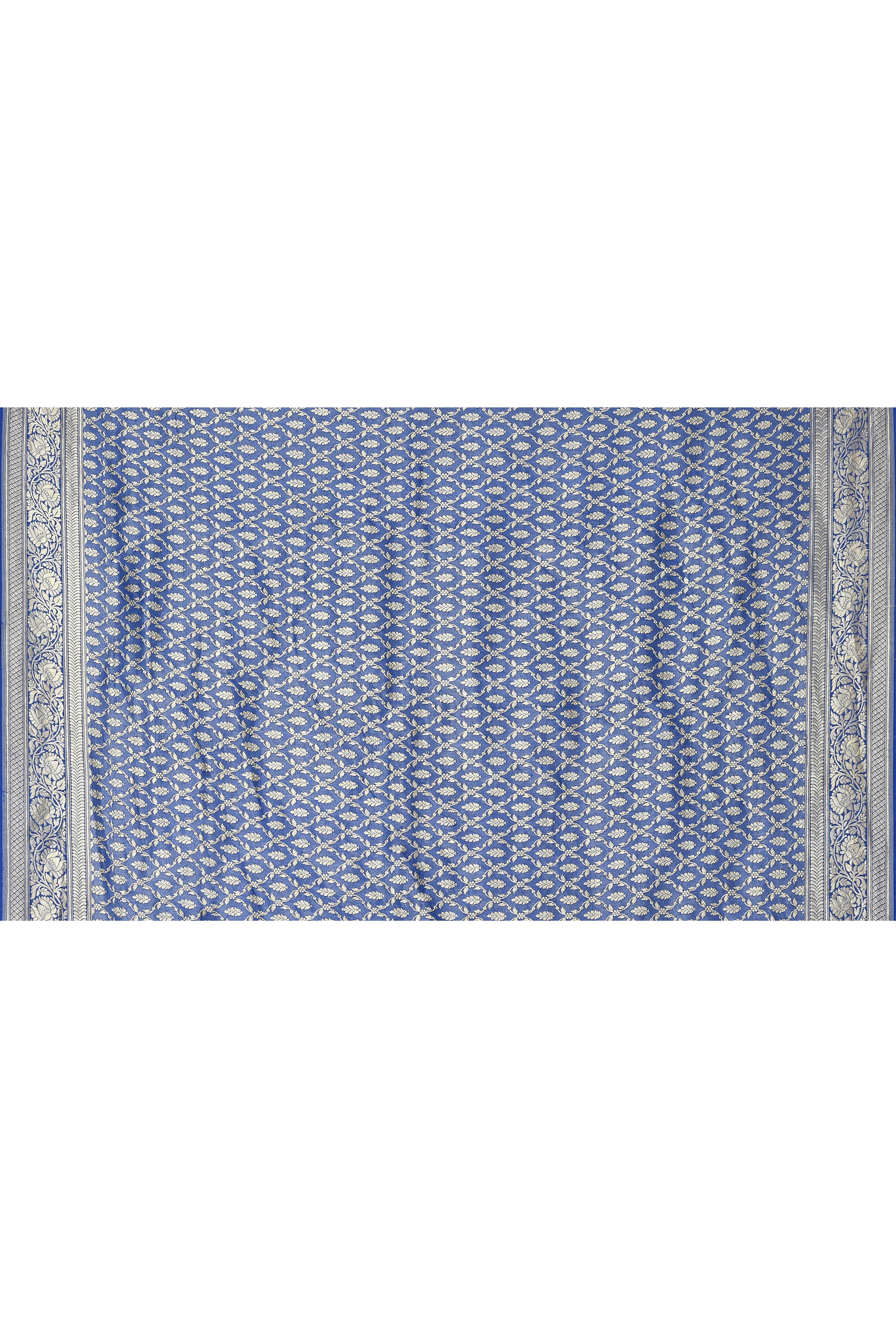 Pure chinia silk saree with broad border & plain body