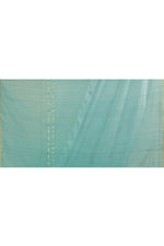 Maheshwari pure handloom saree with golden stripes pallu and thin golden zari border