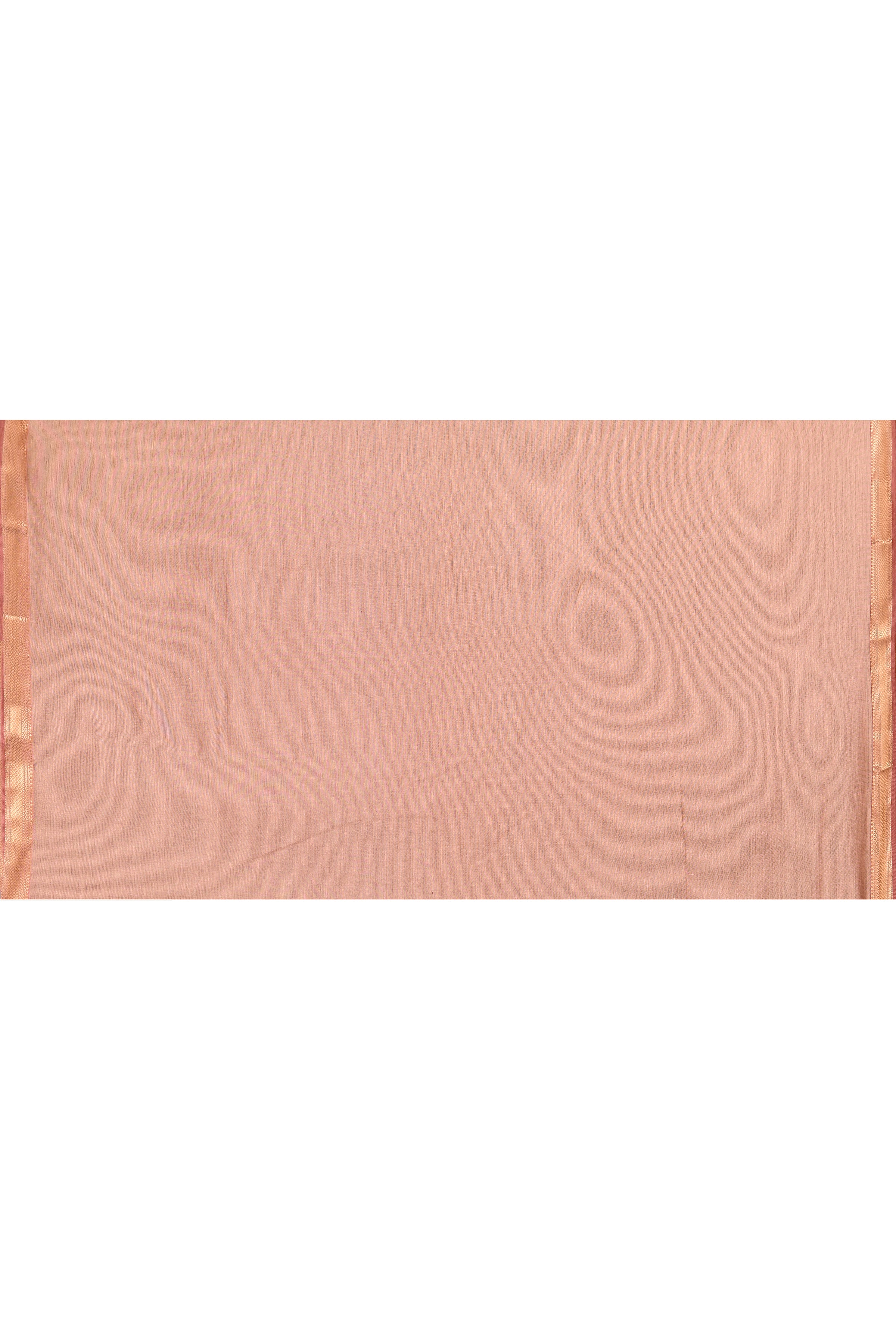 Pure cotton woven Maheshwari Saree