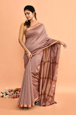 Pure cotton woven Maheshwari Saree