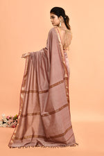 Pure cotton woven Maheshwari Saree