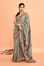 Pure cotton woven Maheshwari Saree