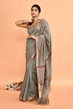 Pure cotton woven Maheshwari Saree