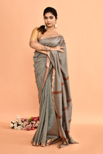 Pure cotton woven Maheshwari Saree
