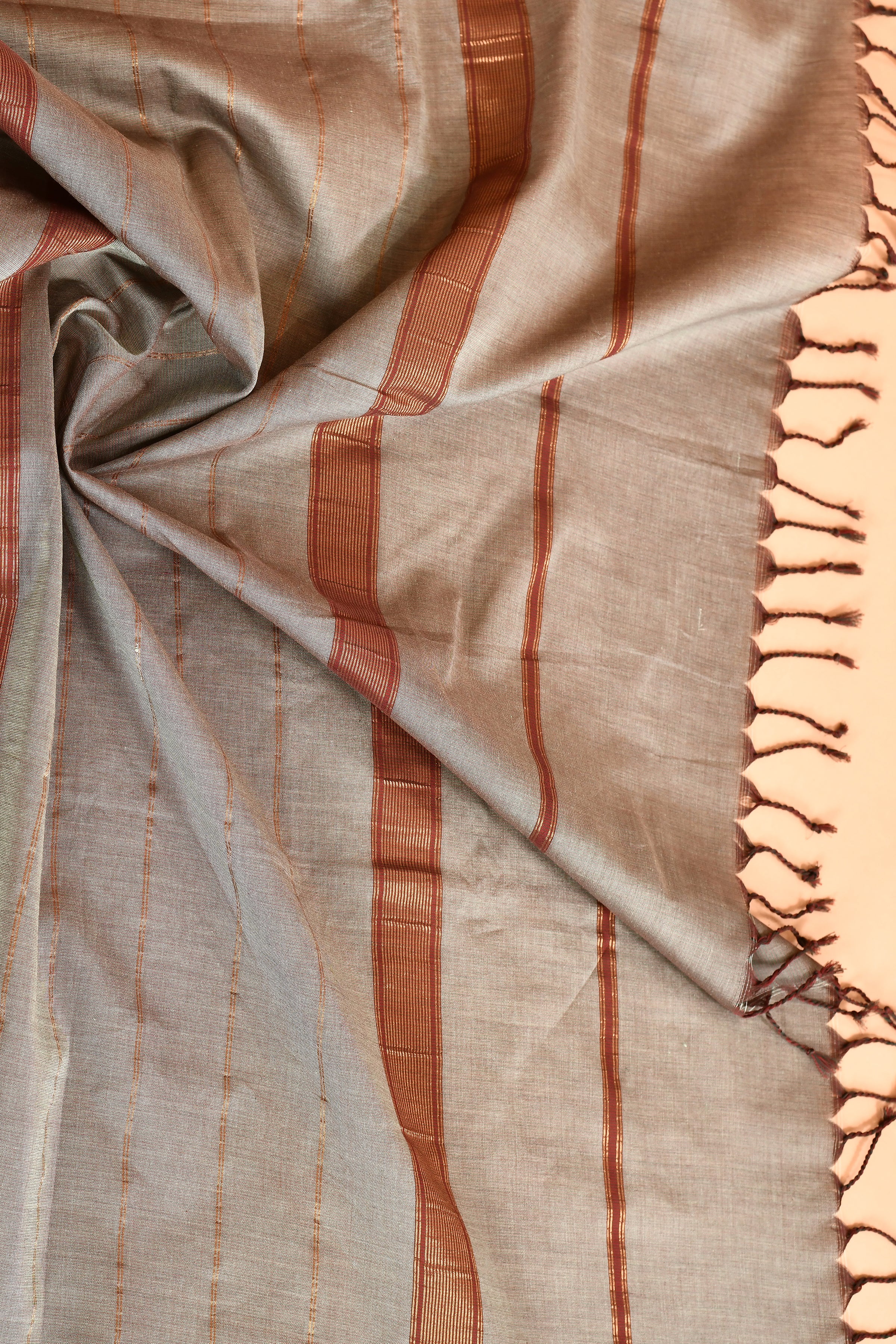 Pure cotton woven Maheshwari Saree