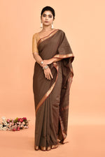 Pure cotton woven Maheshwari Saree
