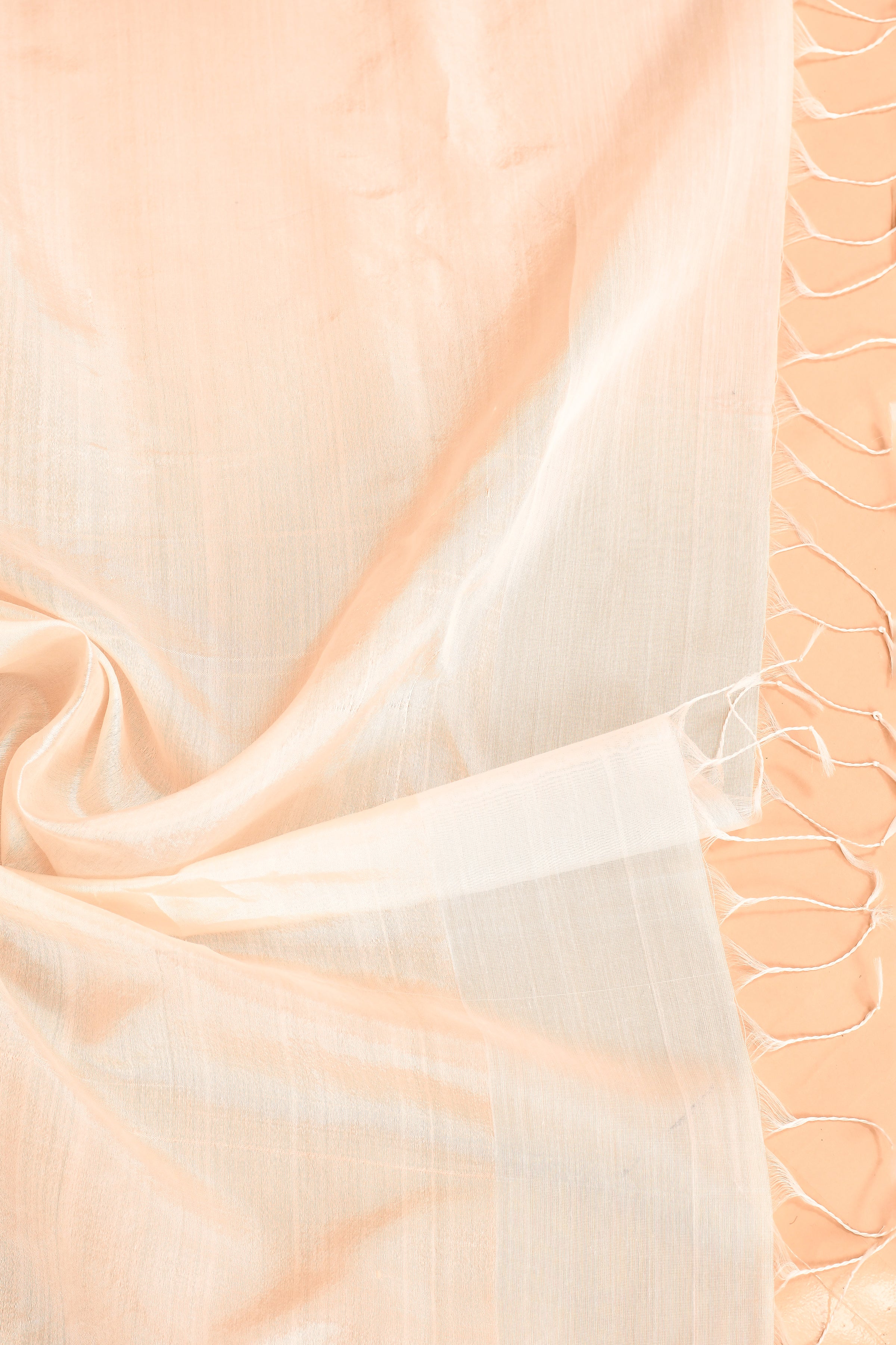 Maheshwari pure handloom plain solid color saree with resham pallu