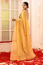 Maheshwari pure handloom zari tissue maheshwari plain saree