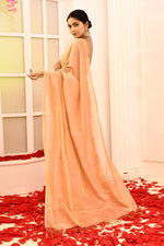 Maheshwari pure handloom zari tissue maheshwari plain saree