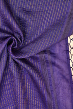 Pure Munga Tussar woven Saree with floral digital printed blouse