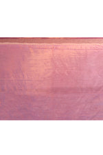 Pure Chanderi Cotton Saree with Woven Buti Motifs – Mauve Pink & Burnt Orange