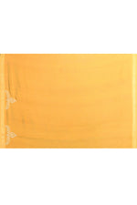 Pure Cotton Saree with Lucknowi Chikankari Embroidery – Mustard Yellow