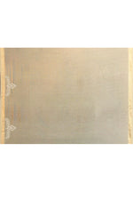 Pure Cotton Saree with Lucknowi Chikankari Embroidery – Sage Green