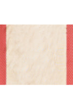 Kota silk saree with banarasi zari work-off white
