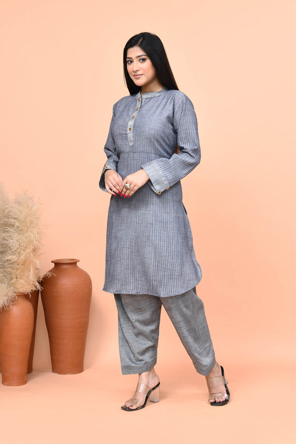 Pathani Style Kurta with Afghani Pants