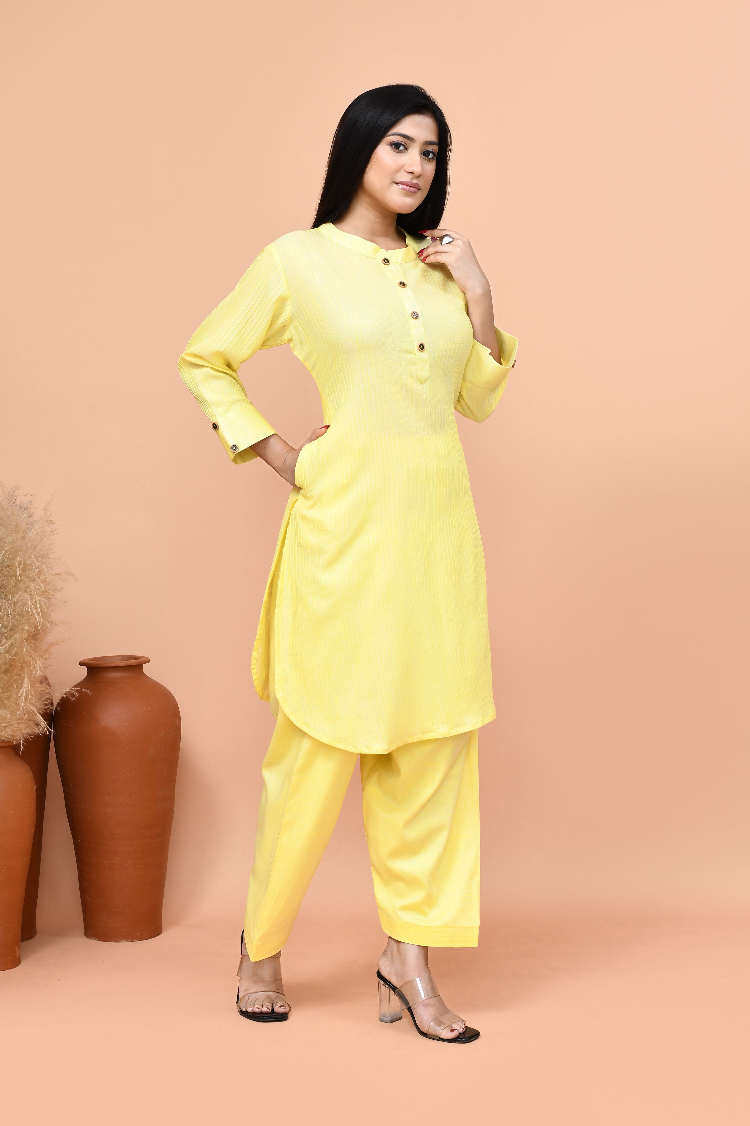 Pathani Style Kurta with Afghani Pants