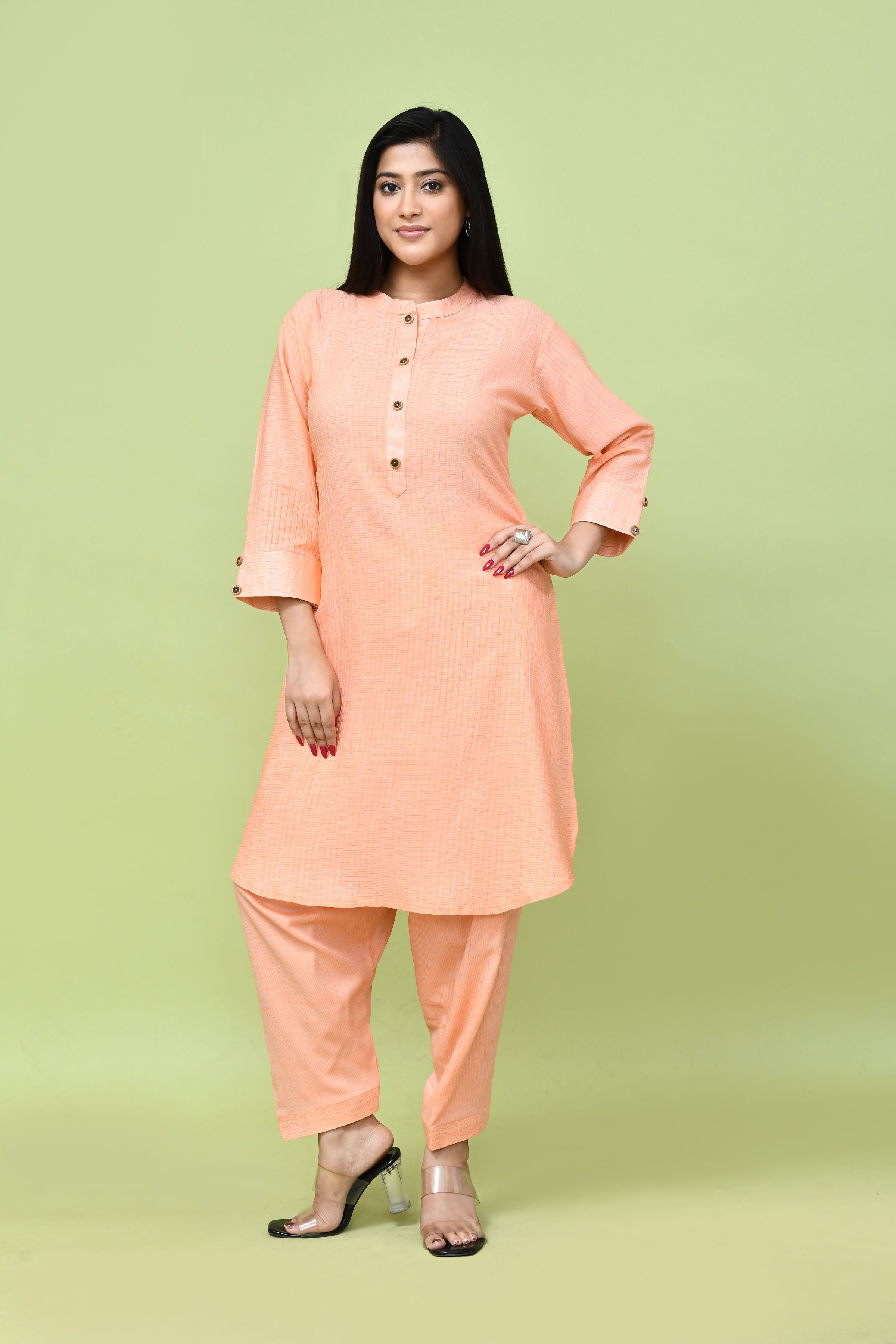 Pathani Style Kurta with Afghani Pants