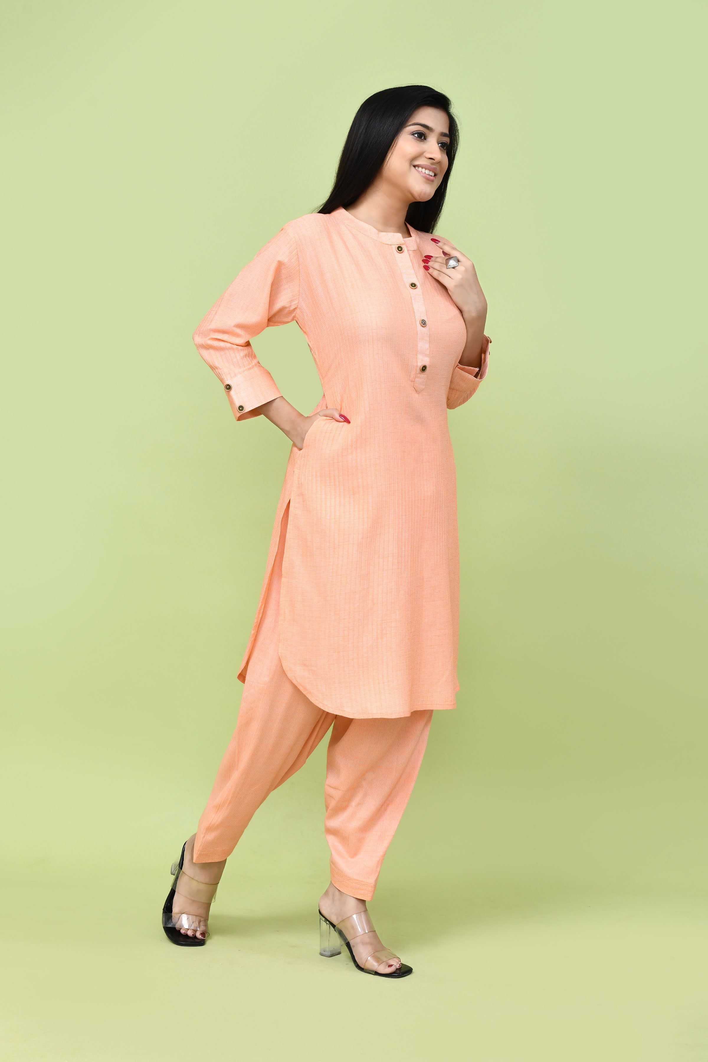 Pathani Style Kurta with Afghani Pants