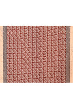 Maheshwari cross border bagh print saree in off-white