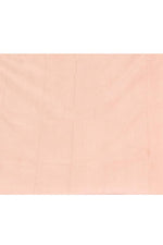 Pure handloom chanderi lurex jacquard gold & purple floral motifs kurta, matching bottom & tussar dupatta-Light peach