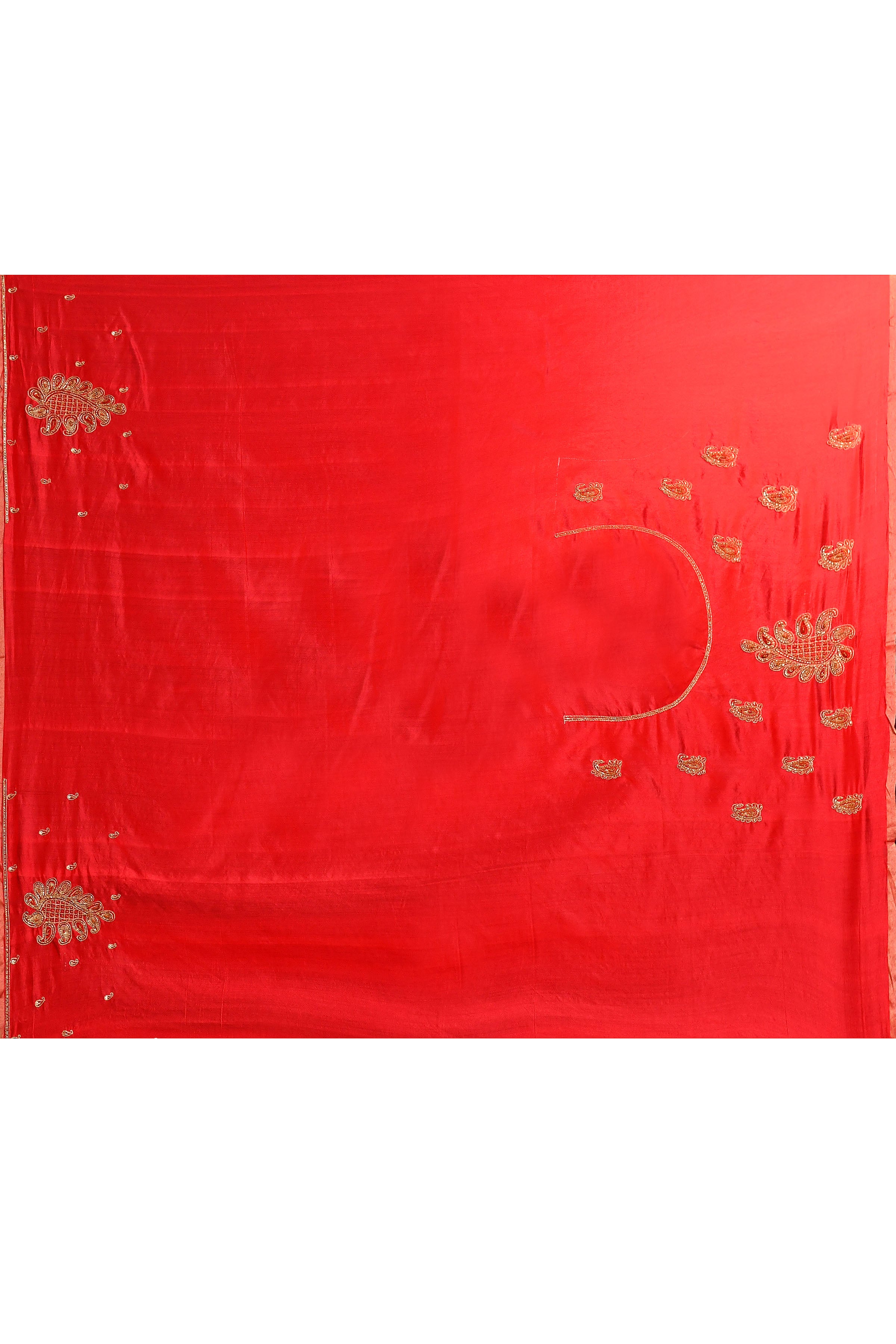 Pure Munga Silk Saree with Tree & Leaf Motifs – Royal Blue