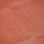 Coral Red Banarasi Linen Tussar Suit Set with Antique Zari Motifs and Hand-Tied Tassels