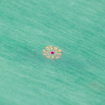 Sea Green Banarasi Linen Tussar Suit Set with Zari Buti & Ornate Border