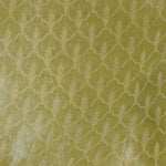 Olive Green Handwoven Banarasi Munga Muslin Suit Set with Zari Butis & Ornate Border