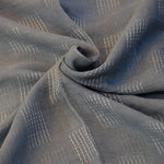 Pure linen unstitched kurta & bottom fabric- Bluish grey